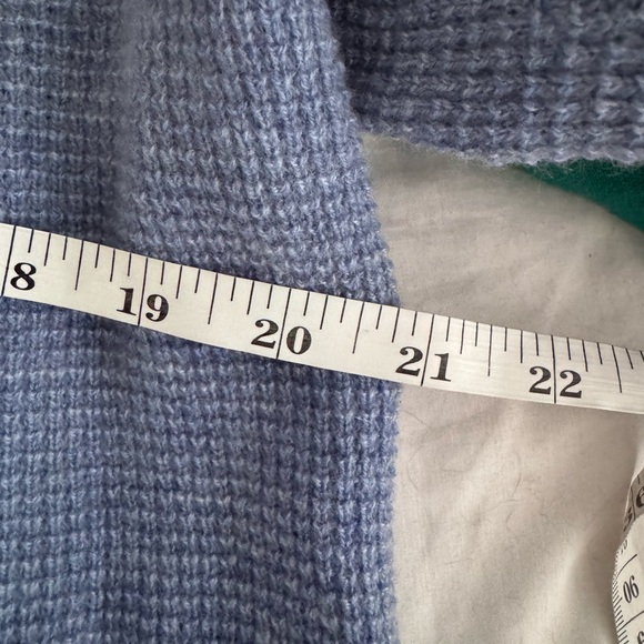 NWOT JCrew Cashmere waffle sweater - Picture 4 of 5